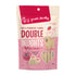 Yours Droolly Double Delights Milk And Strawberry Treat For Dogs 150g