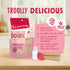 Yours Droolly Double Delights Milk And Strawberry Treat For Dogs 150g