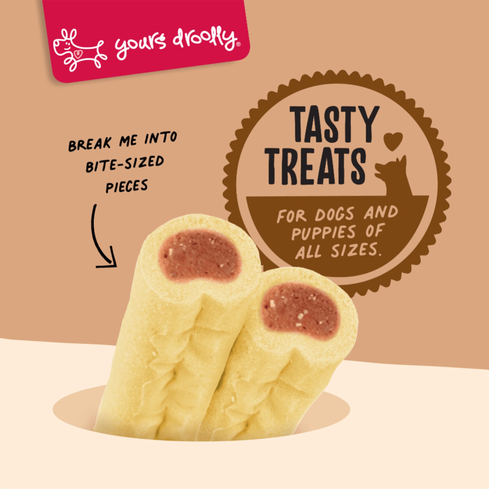 Yours Droolly Double Delight Potato & Cheese 150g