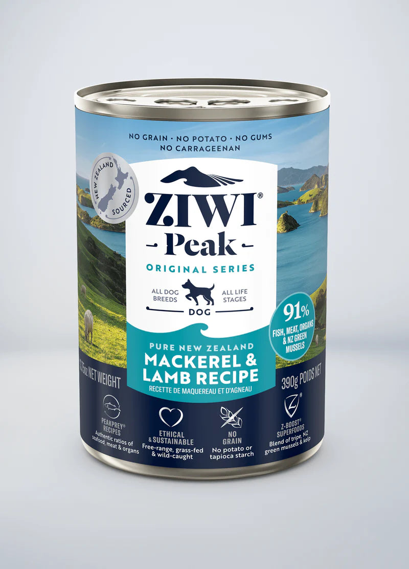 Ziwi Peak Dog Wet Mackerel & Lamb