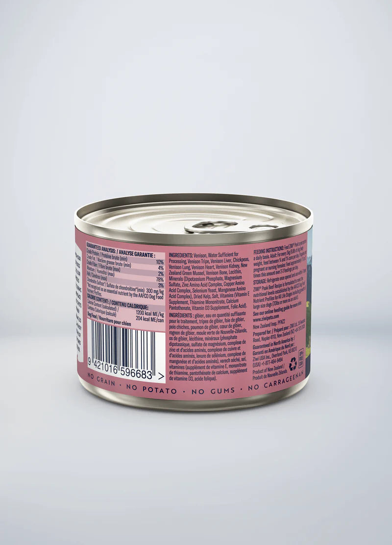 Ziwi Peak Dog Wet Venison