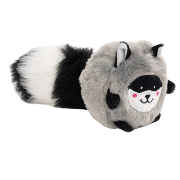 Zippypaws Bushy Throw - Raccoon