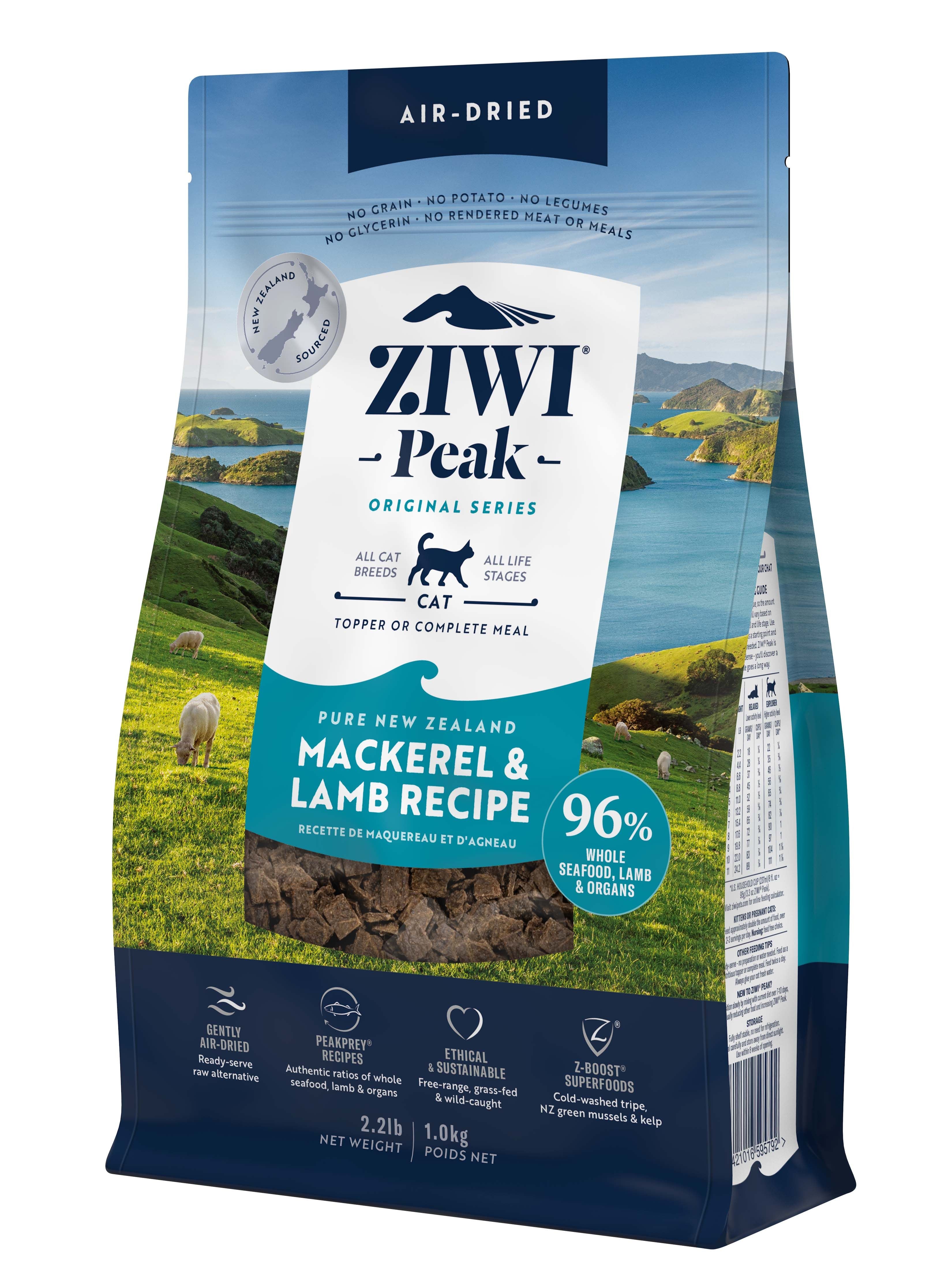 Ziwi Peak Cat Mackerel and Lamb 1KG