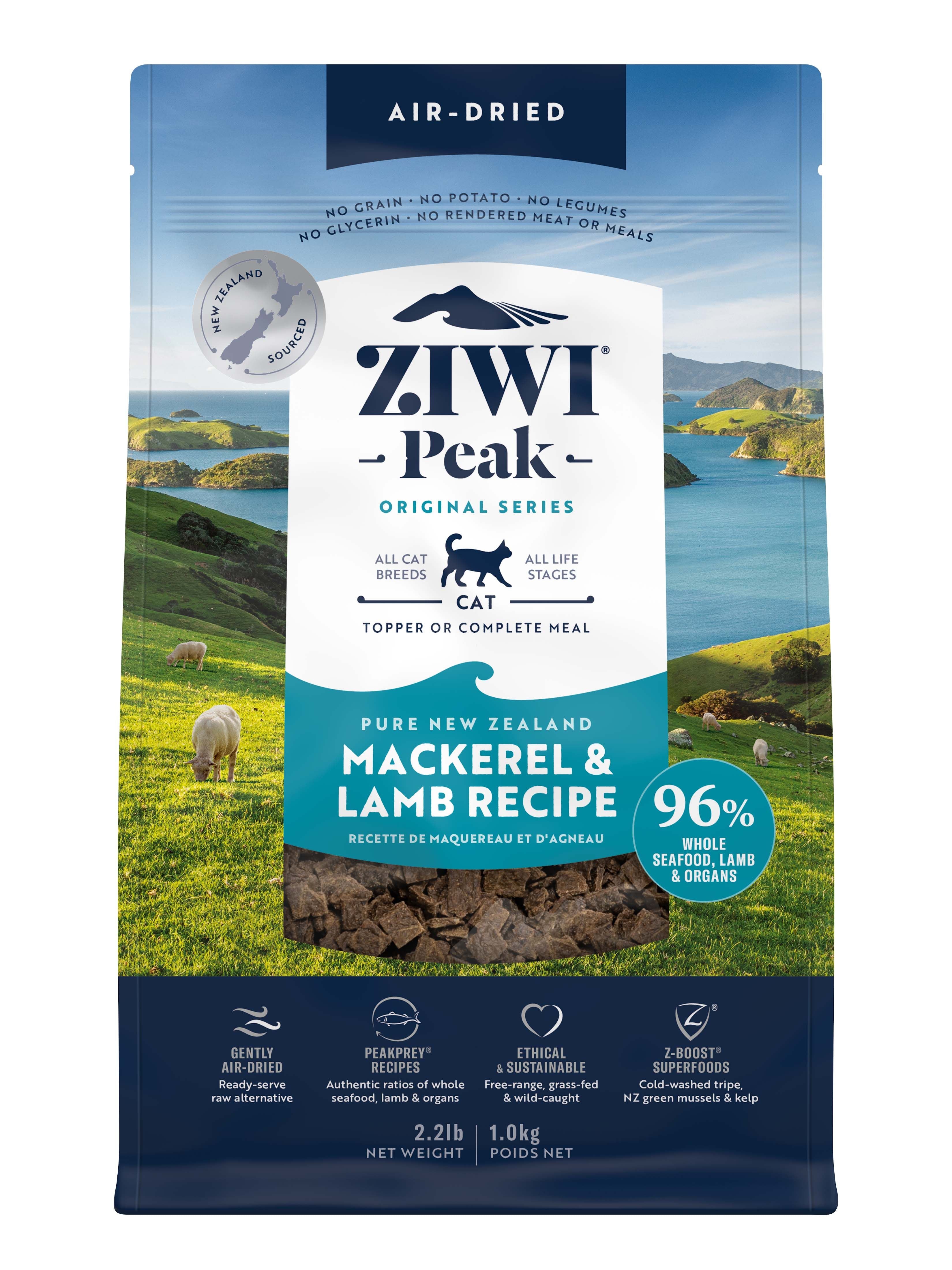 Ziwi Peak Cat Mackerel and Lamb 1KG