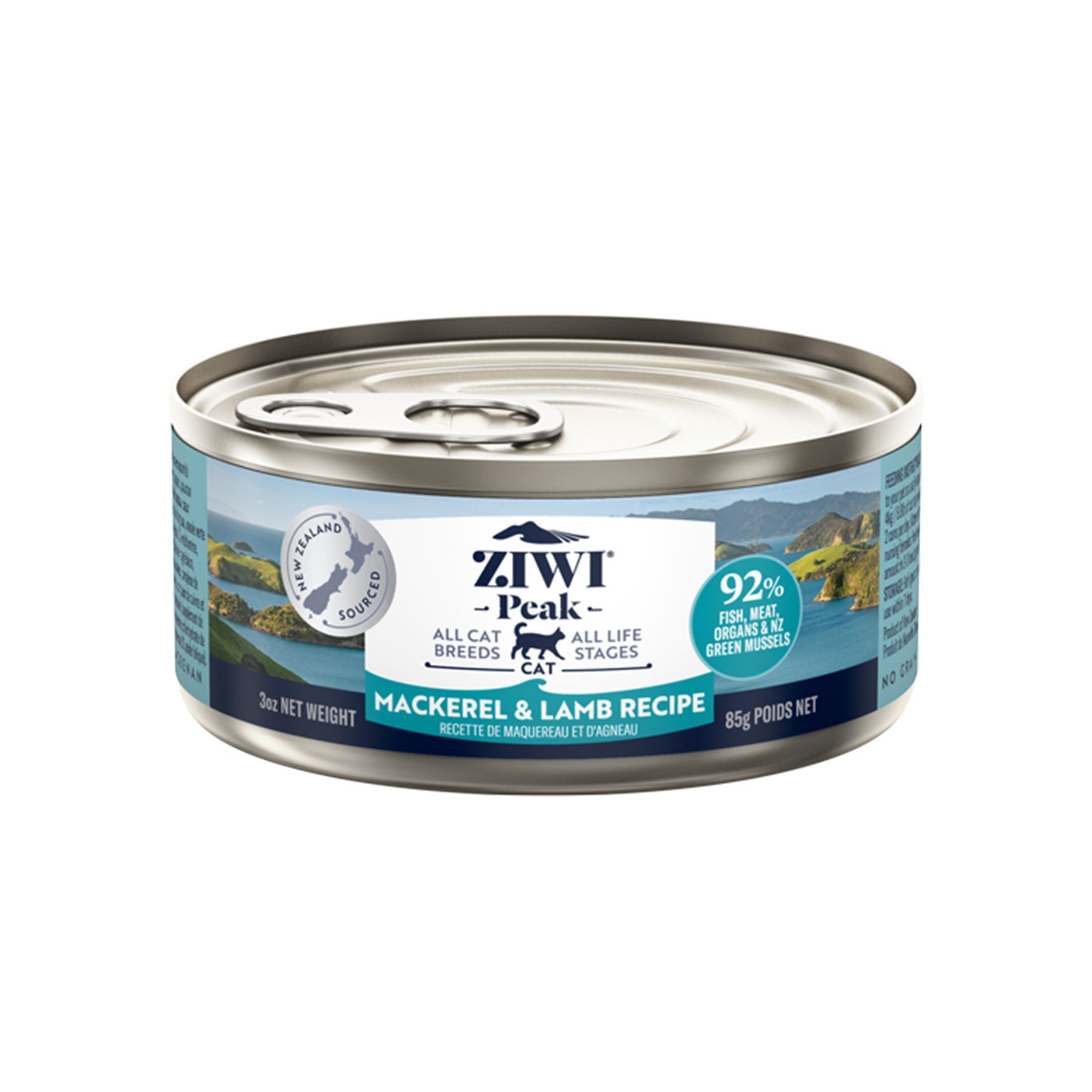 Ziwi Peak Cat Wet Mackerel and Lamb