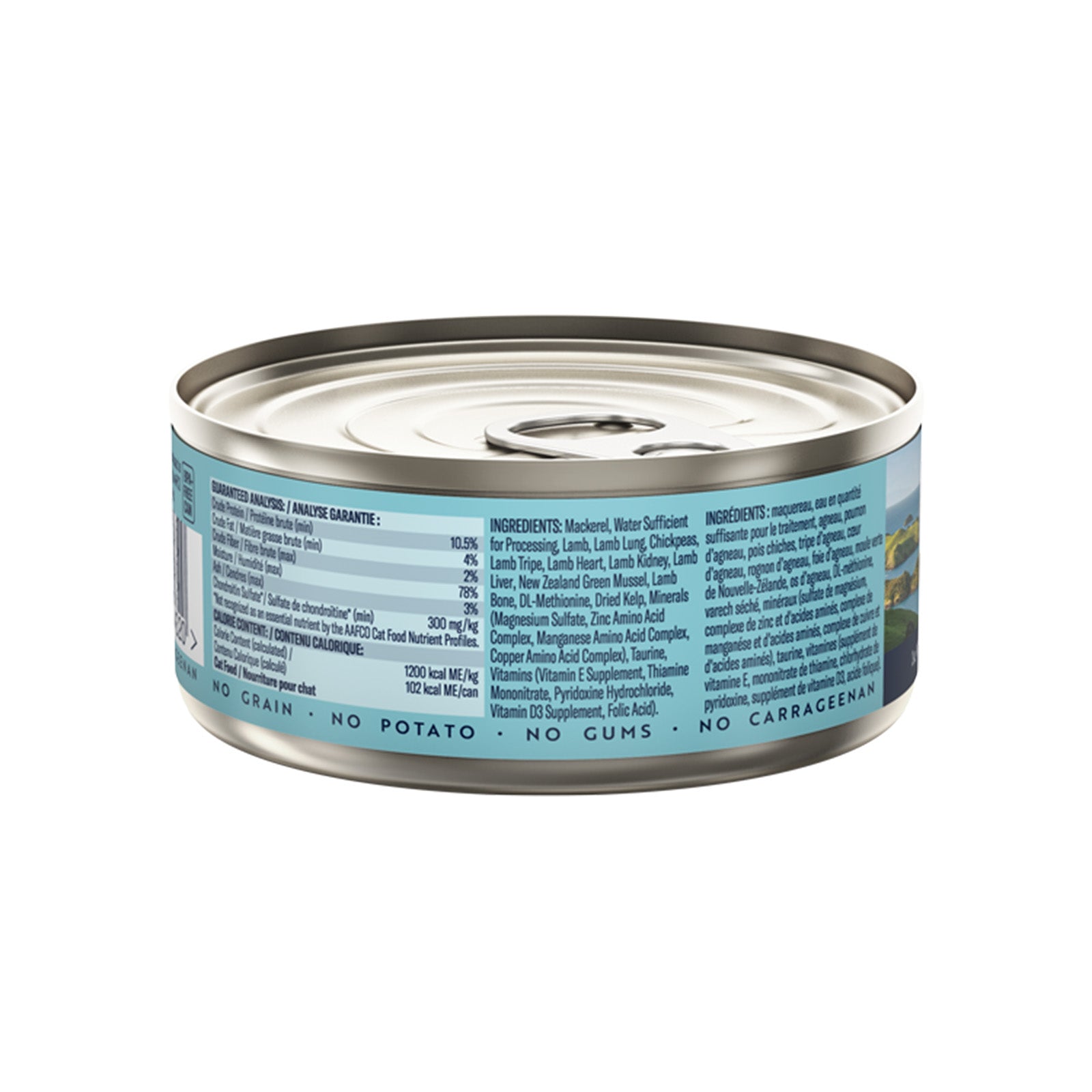 Ziwi Peak Cat Wet Mackerel and Lamb