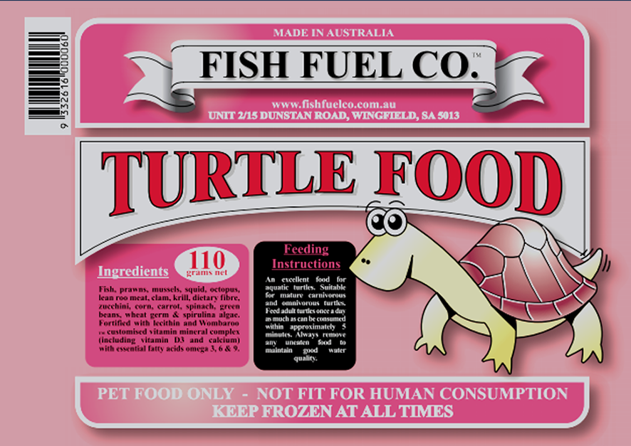 Fish Fuel Frozen Turtle Food 110g