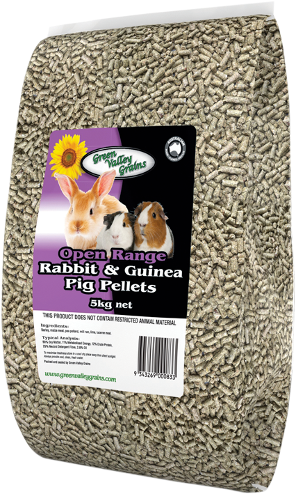 Green Valley Rabbit And Guinea Pig Pellets 5kg