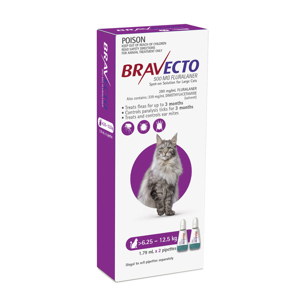 Bravecto Cat 2pk 6.25 - 12.5kg