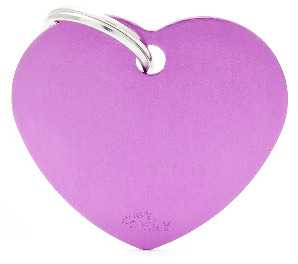 Mf Basic Heart Purple Large