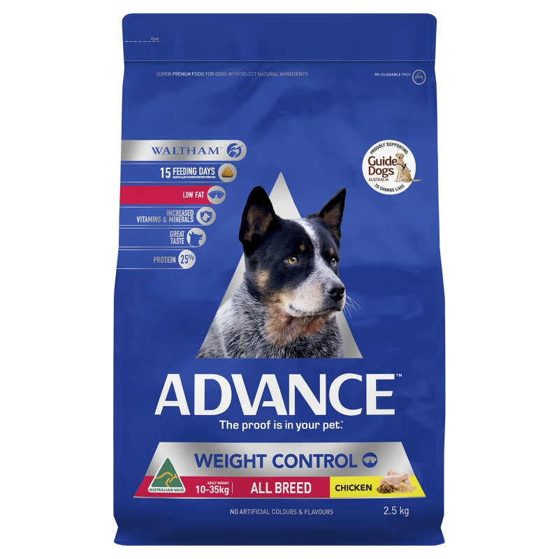 Advance Dog Dry Weight Control