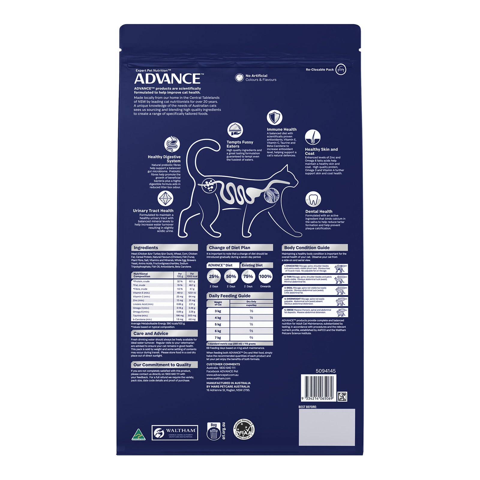 Advance Cat Adult Ocean Fish 4kg