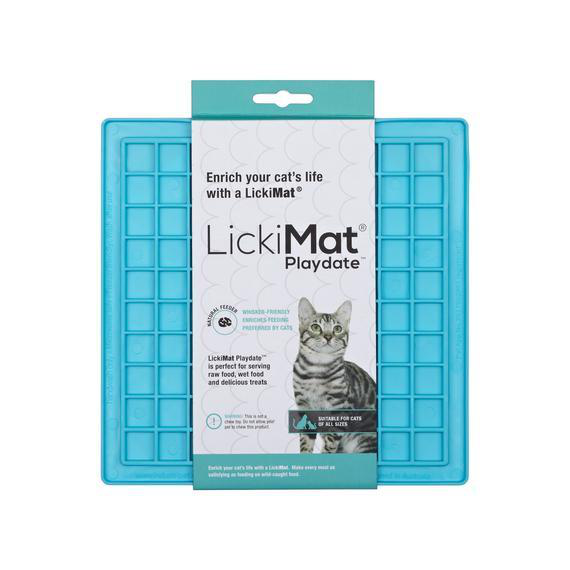 Lickimat Cat Classic Playdate Turquoise