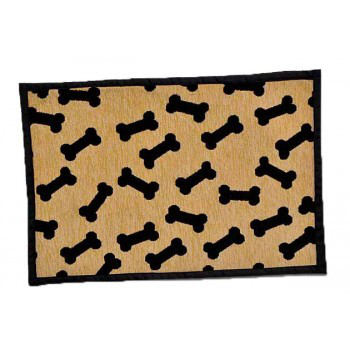 Dancing Bones Chenille Fashion Mat