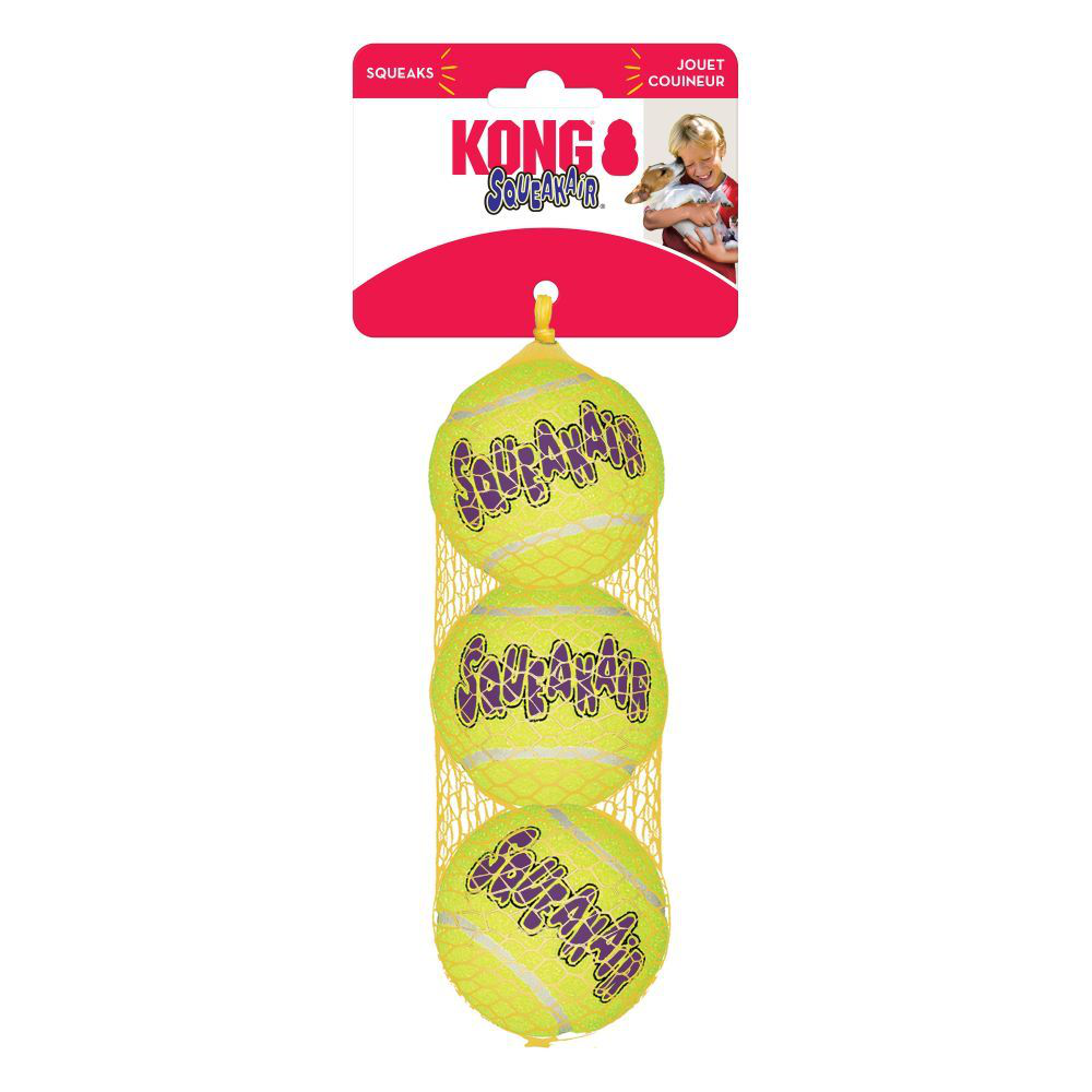 Kong Toy Squeaker Balls Medium 3pk