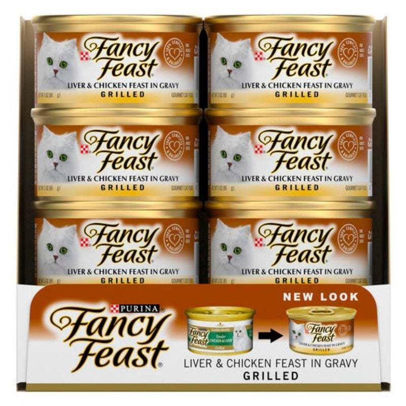 Fancy Feast 85g Grilled Chicken And Liver 24pk