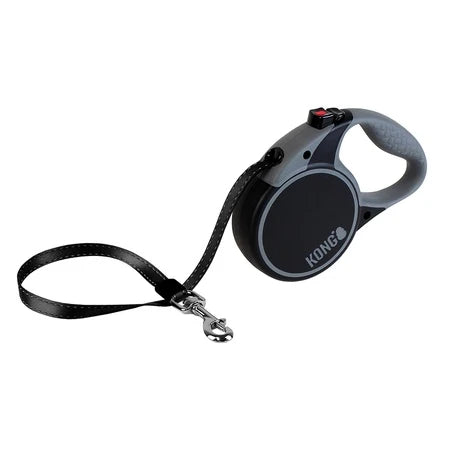 Kong Terrain Retractable Leash Black