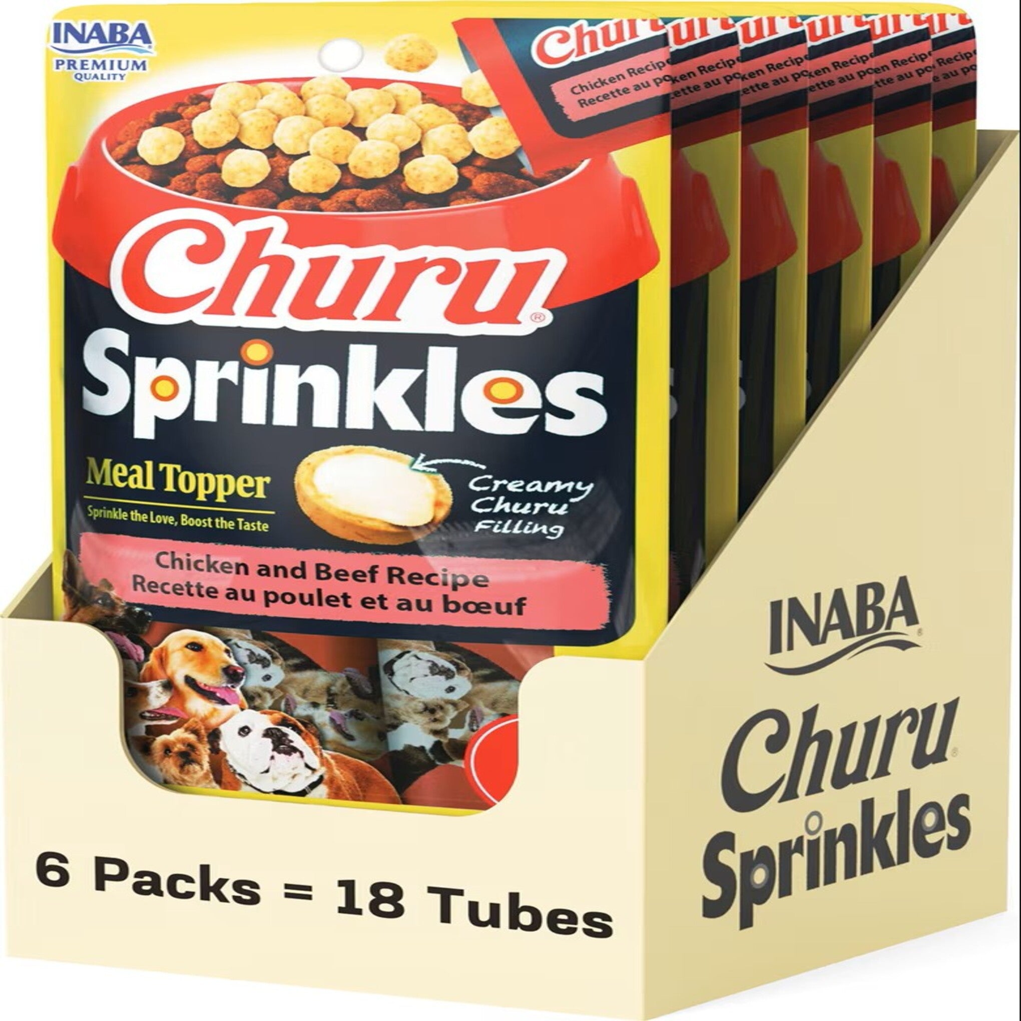 INABA Dog Sprinkles Chicken and Beef Meal Topper 30g