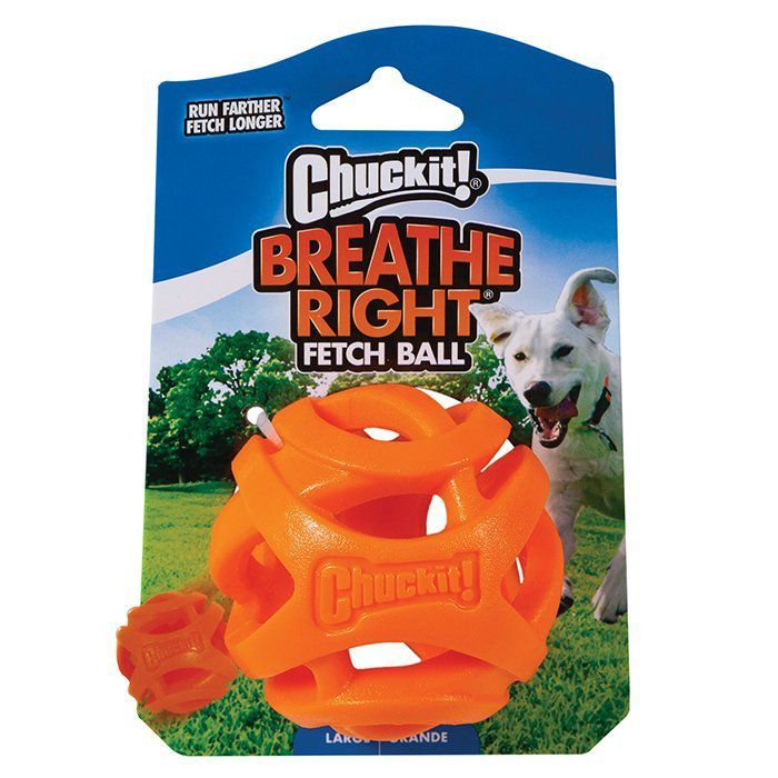 Chuckit Breathe Right Fetch Ball Large 1pk