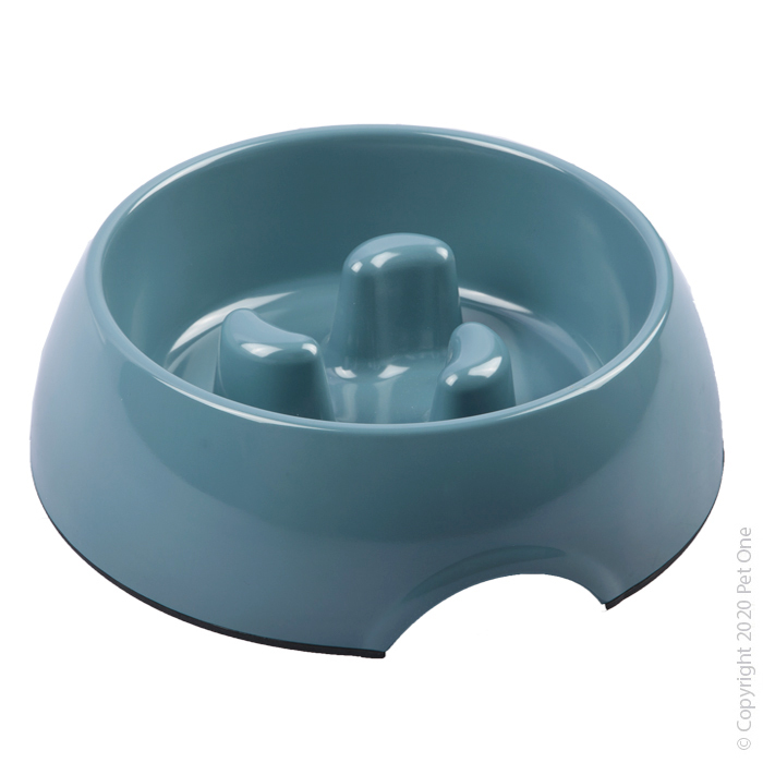 Bowl Melamine Slow 140ml Blue Stone