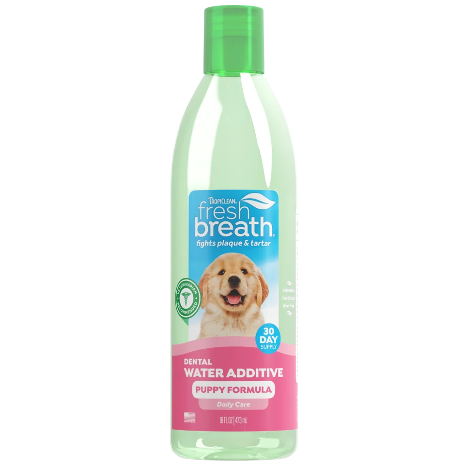 Tropiclean Fresh Breath Dental Health Solutions for Puppies 236ml