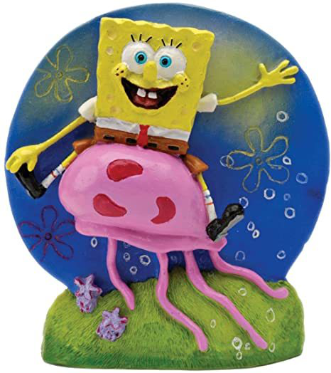 Spongebob Ornament Spongebob On Jellyfish