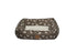 M&B ZZ Bolster Bed Mocha Dog