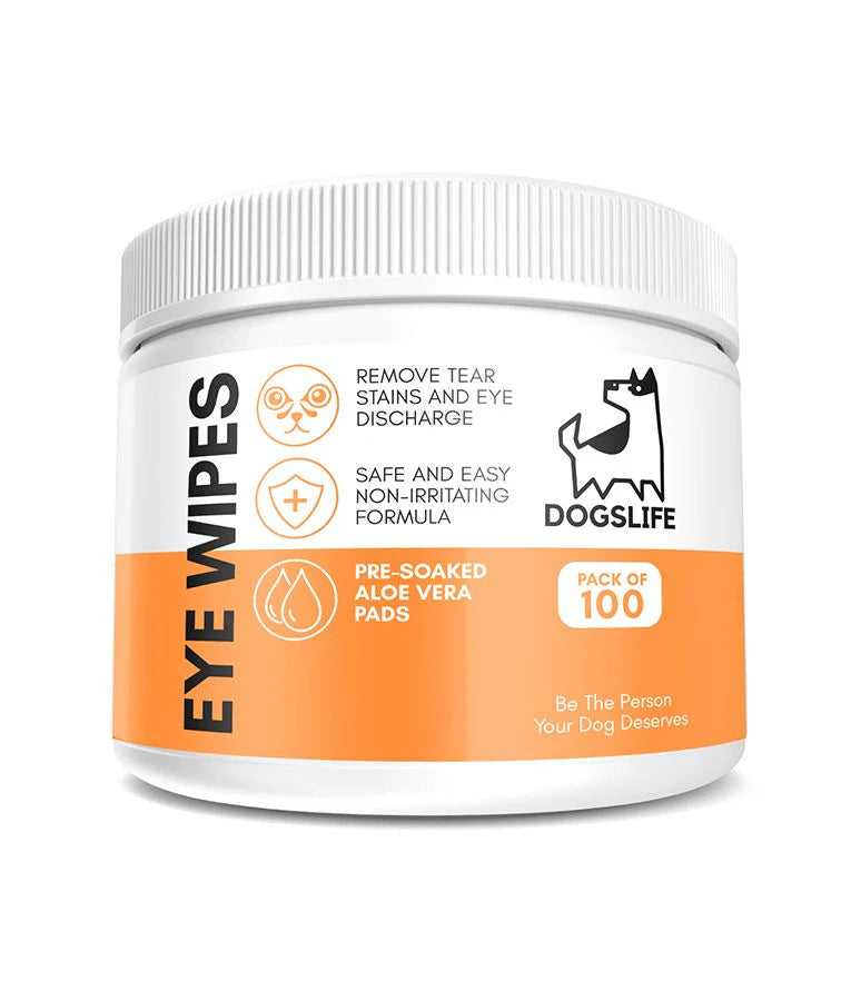 Dogslife Dog Eye Wipes 100pk