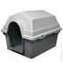 Kennel Plastic Medium 84x63x63cm Grey