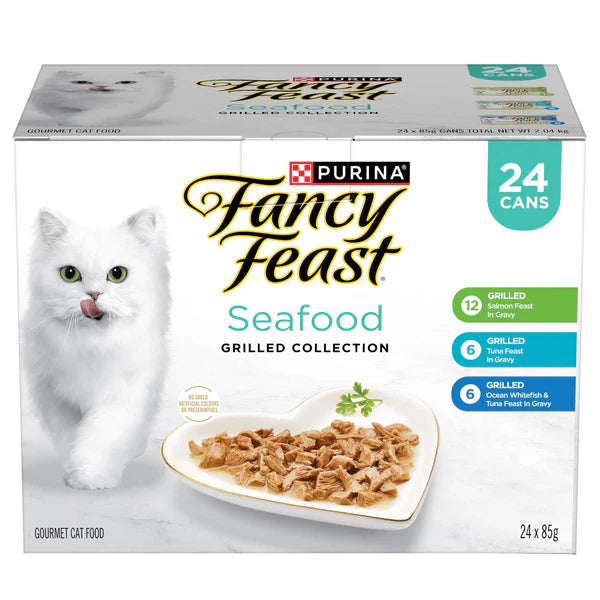 Fancy Feast Grill Seafood Collection 24pk