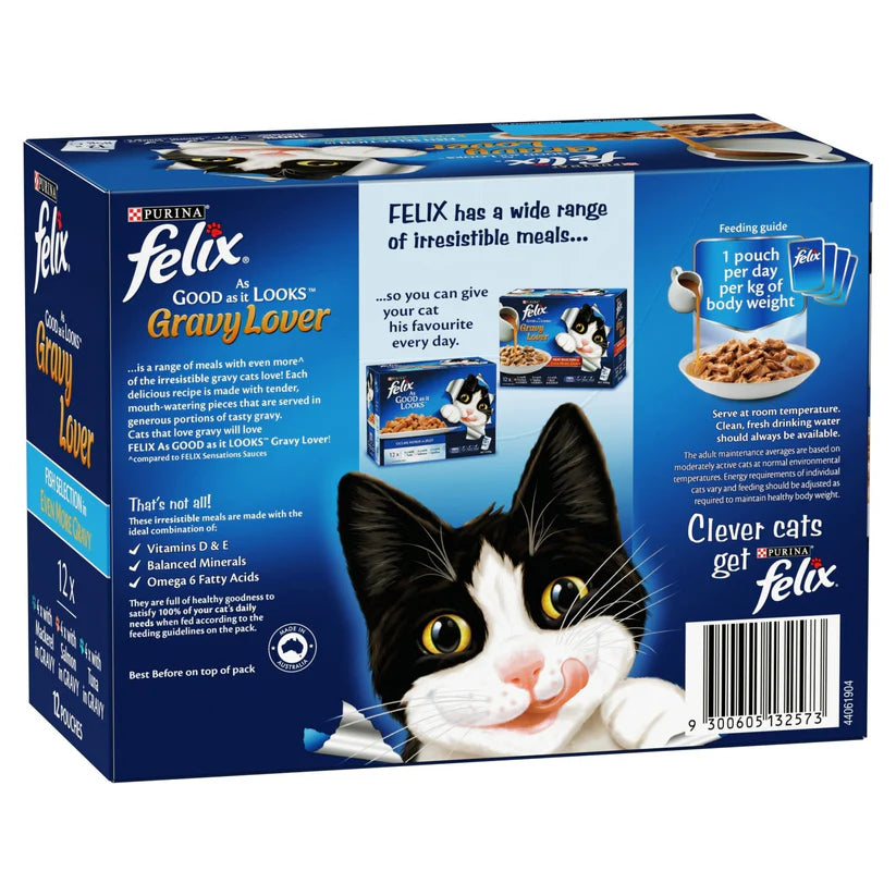 Felix Gravy Lovers Fish Selection 12X85G