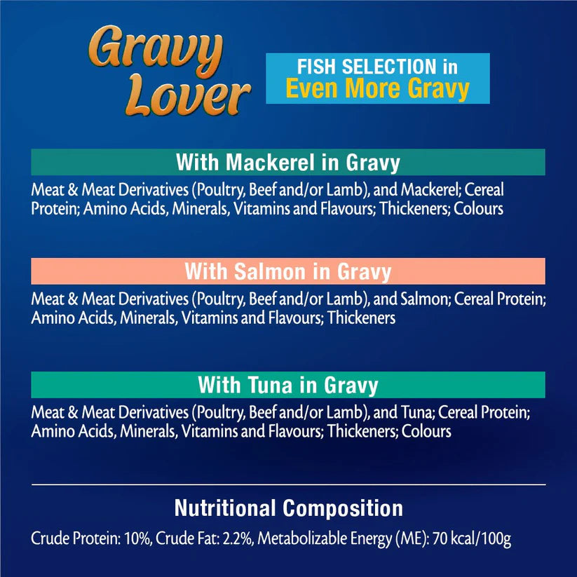 Felix Gravy Lovers Fish Selection 12X85G
