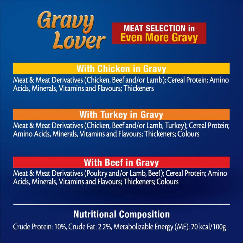 Felix Gravy Lovers Meat Selection 12X85G