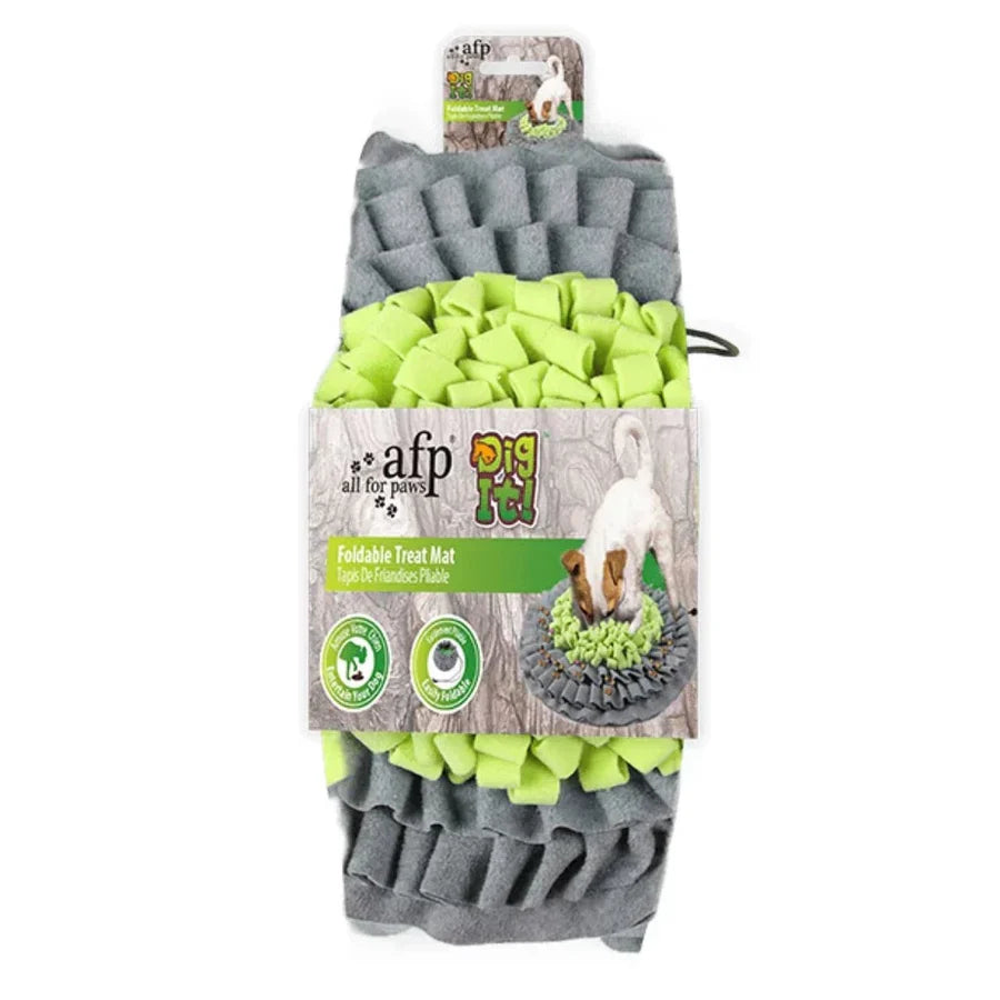 Snuffle Round Treat Mat Green/Grey