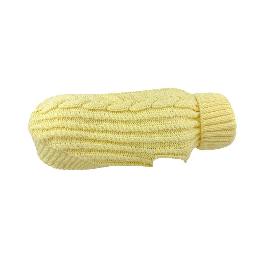 Huskimo Dog Jumper Cali Knit Buttercup