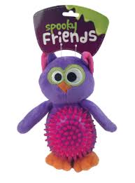 Spooky Friends Dog Toy Owl
