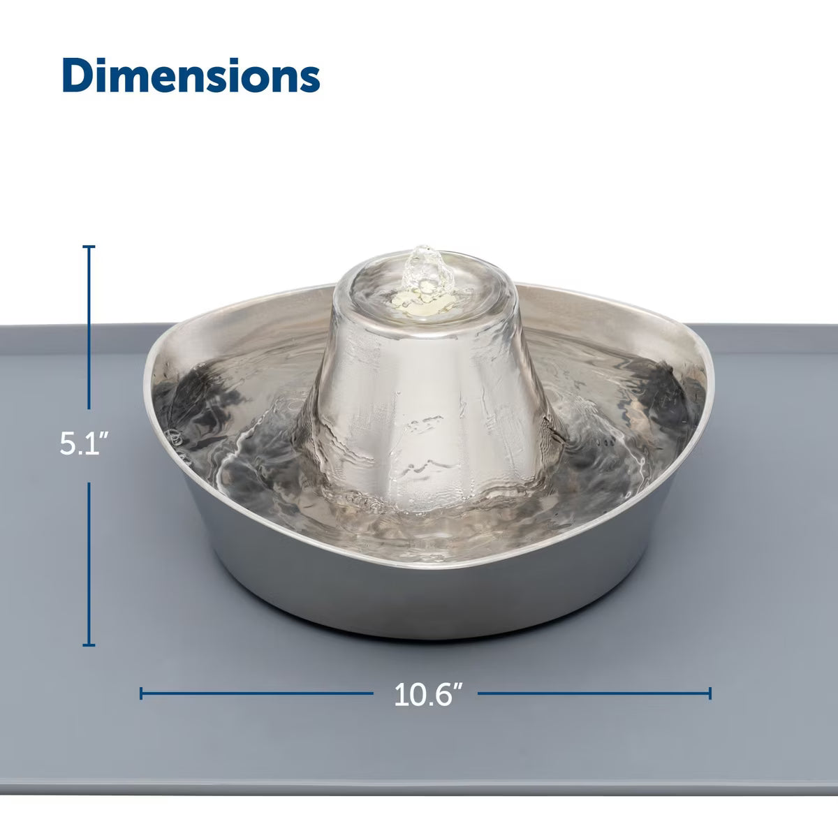 Petsafe Drinkwell Seaside S/Steel Fountain