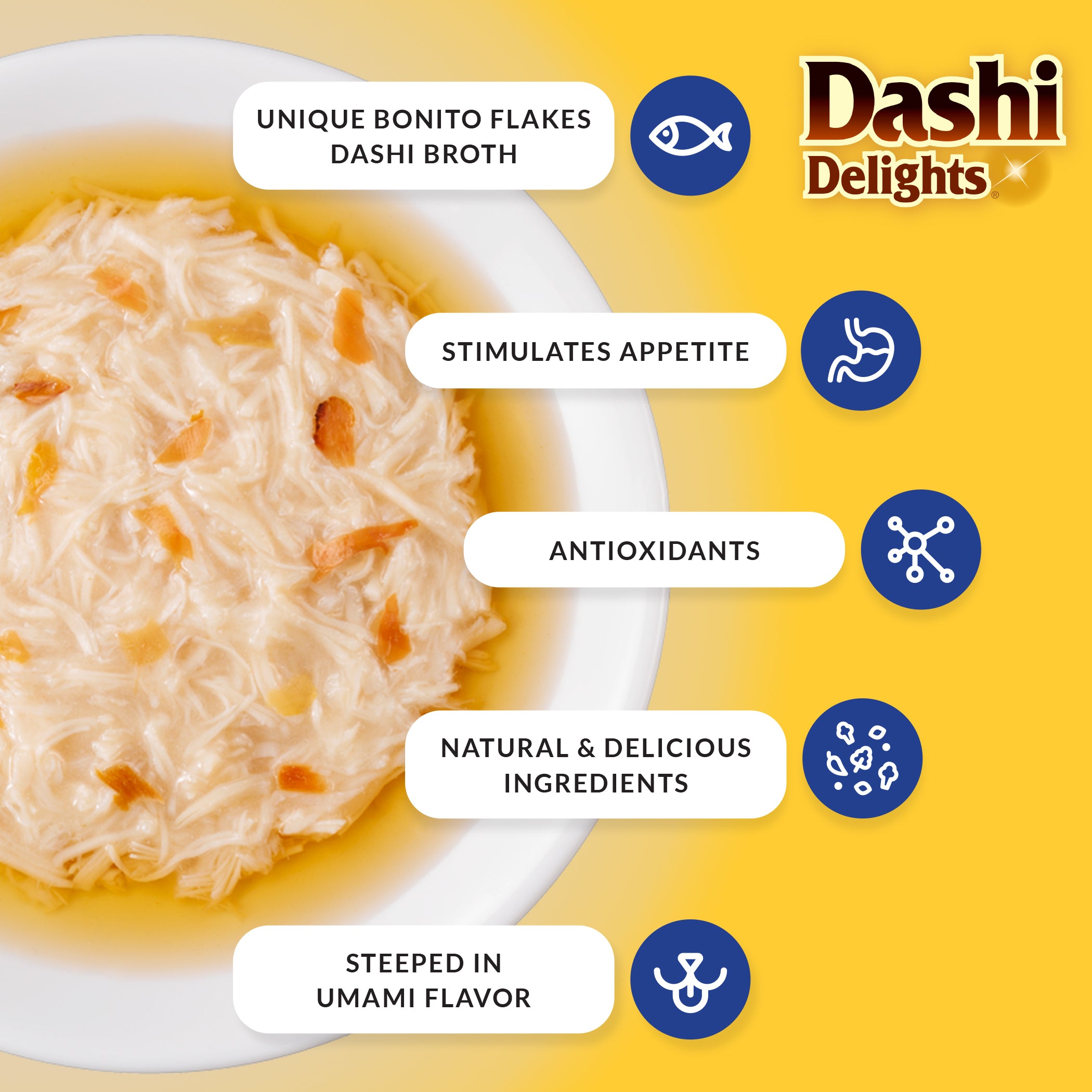 INABA Cat Dashi Delights Tuna With Salmon 70g