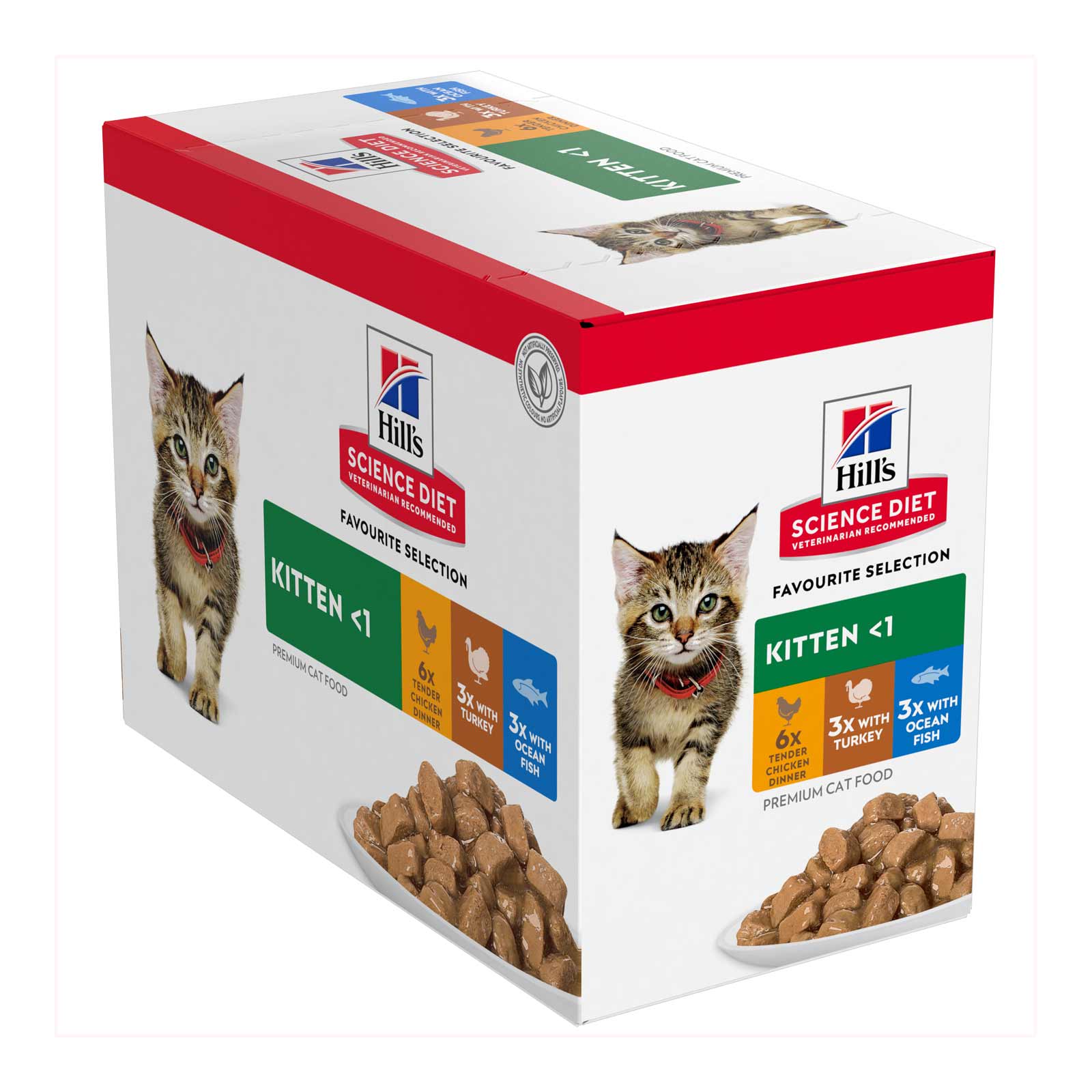 Science Diet Cat Wet Kitten Variety 85g 12pk