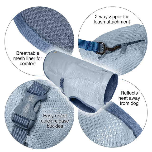Core Cooling Vest - Icy Blue/storm Blue