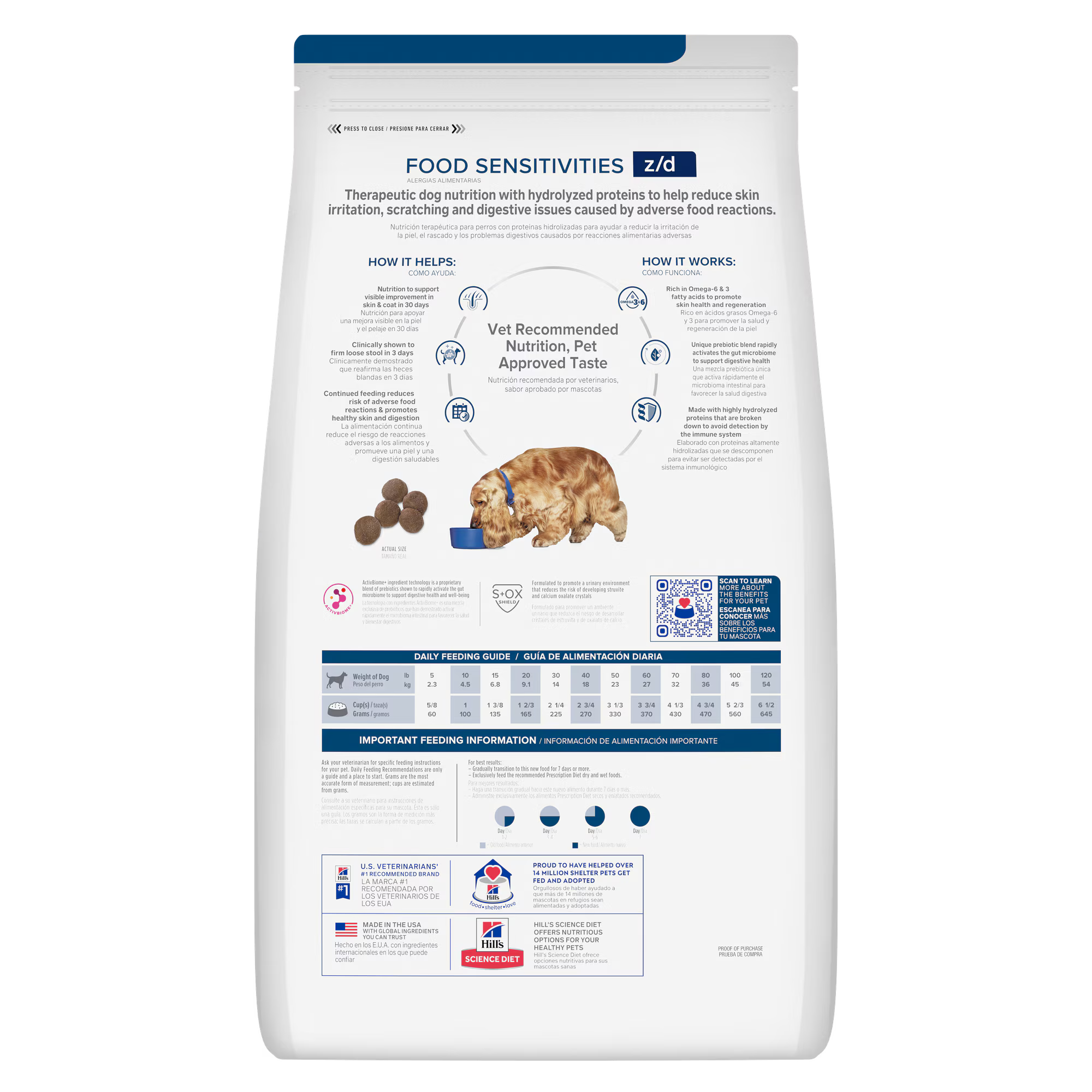 PD - Hills Prescription Diet z/d Dry Dog 11.3kg