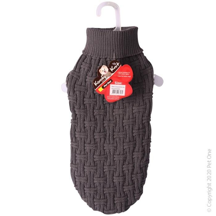 Pet One Coat Jumper Icelandic Charcoal