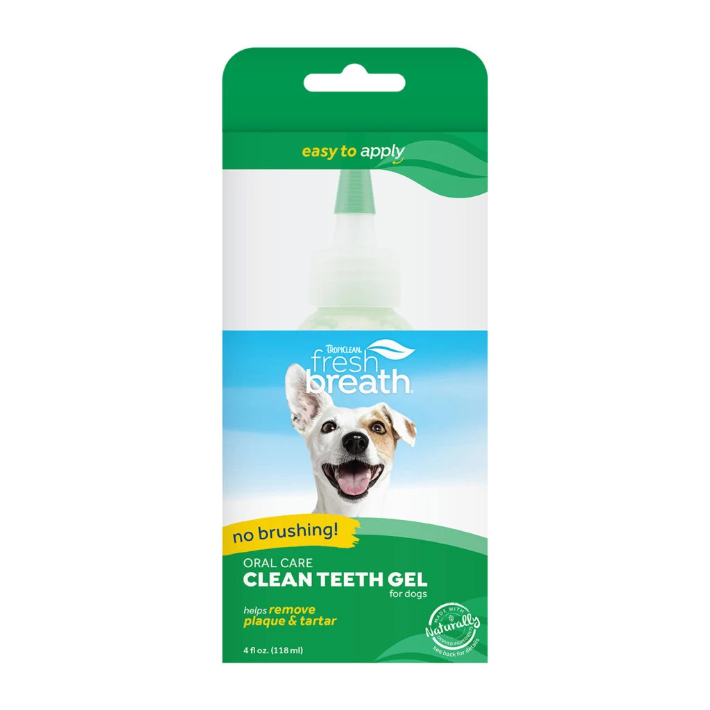 Tropiclean Fresh Breath Oral Care Clean Teeth Gel 118ml
