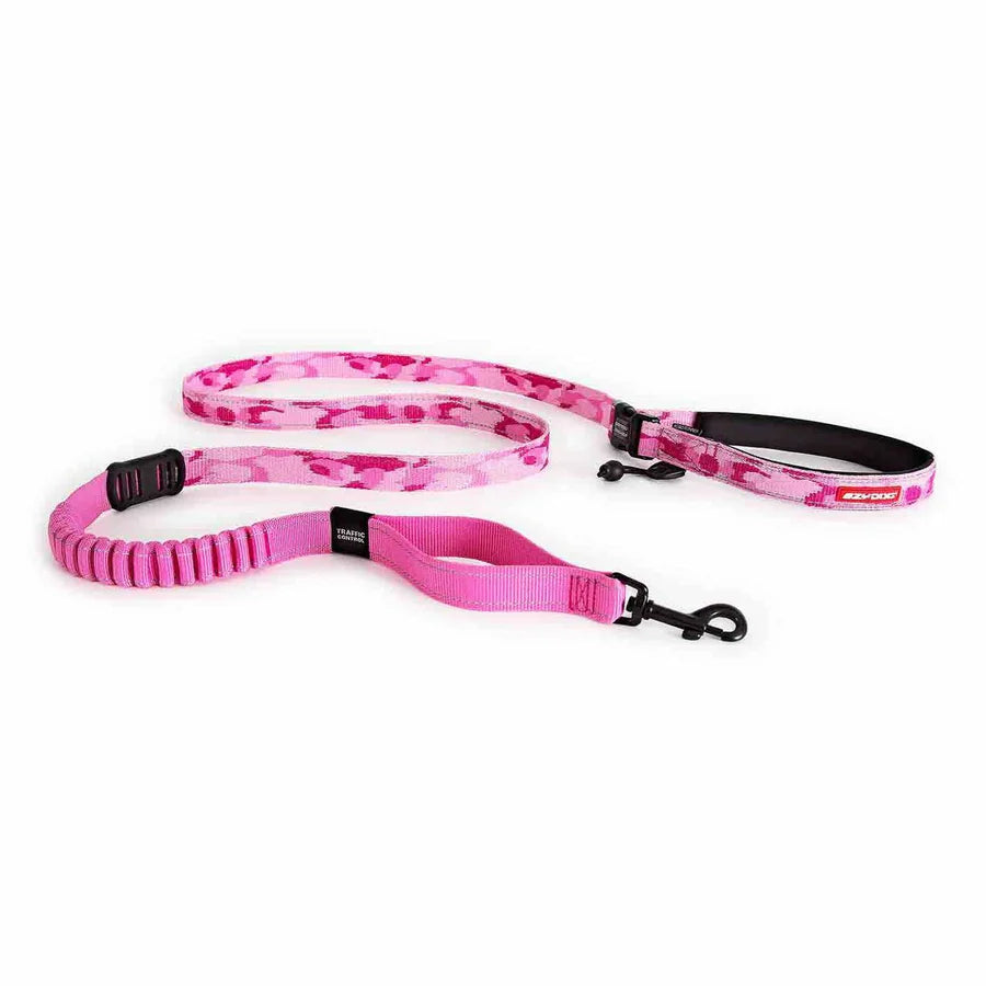 EzyDog Lead Road Runner 25 Pink Camo
