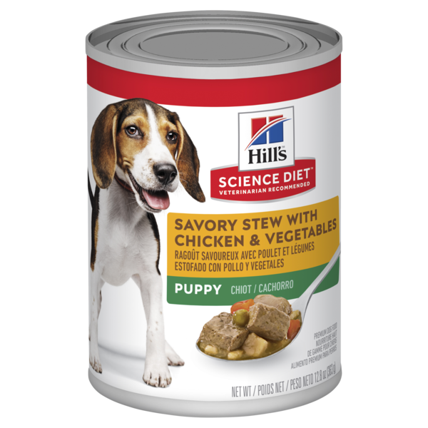 Science Diet Dog Wet Puppy Chicken Stew 363g 12pk