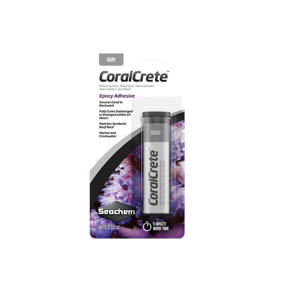Seachem Coral Crete Grey 57G
