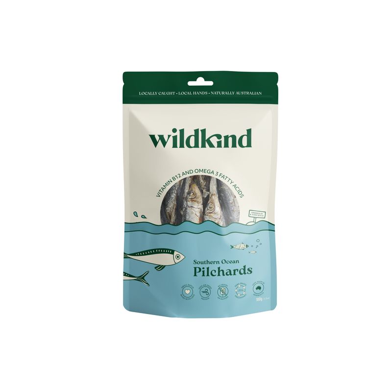 Wildkind Dog Treat Southern Ocean Pilchards 100g