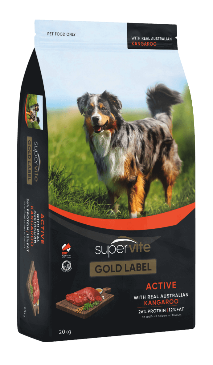 Supervite Gold Label Active Kangaroo 20kg