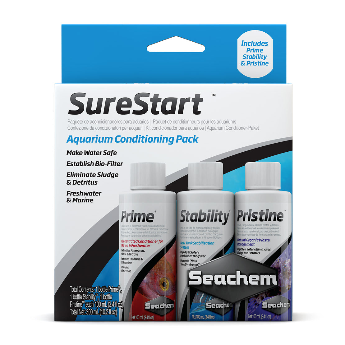 Seachem SureStart 3 Pack 100ml