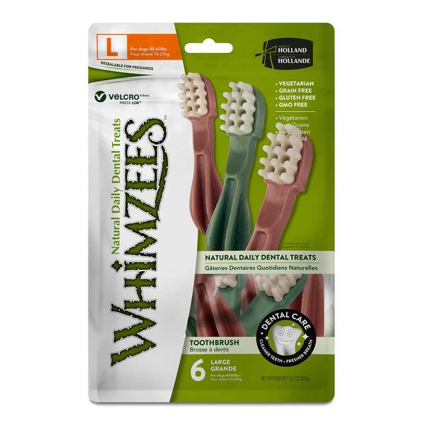 Whimzees Toothbrush Star Large Value Bag 6pk